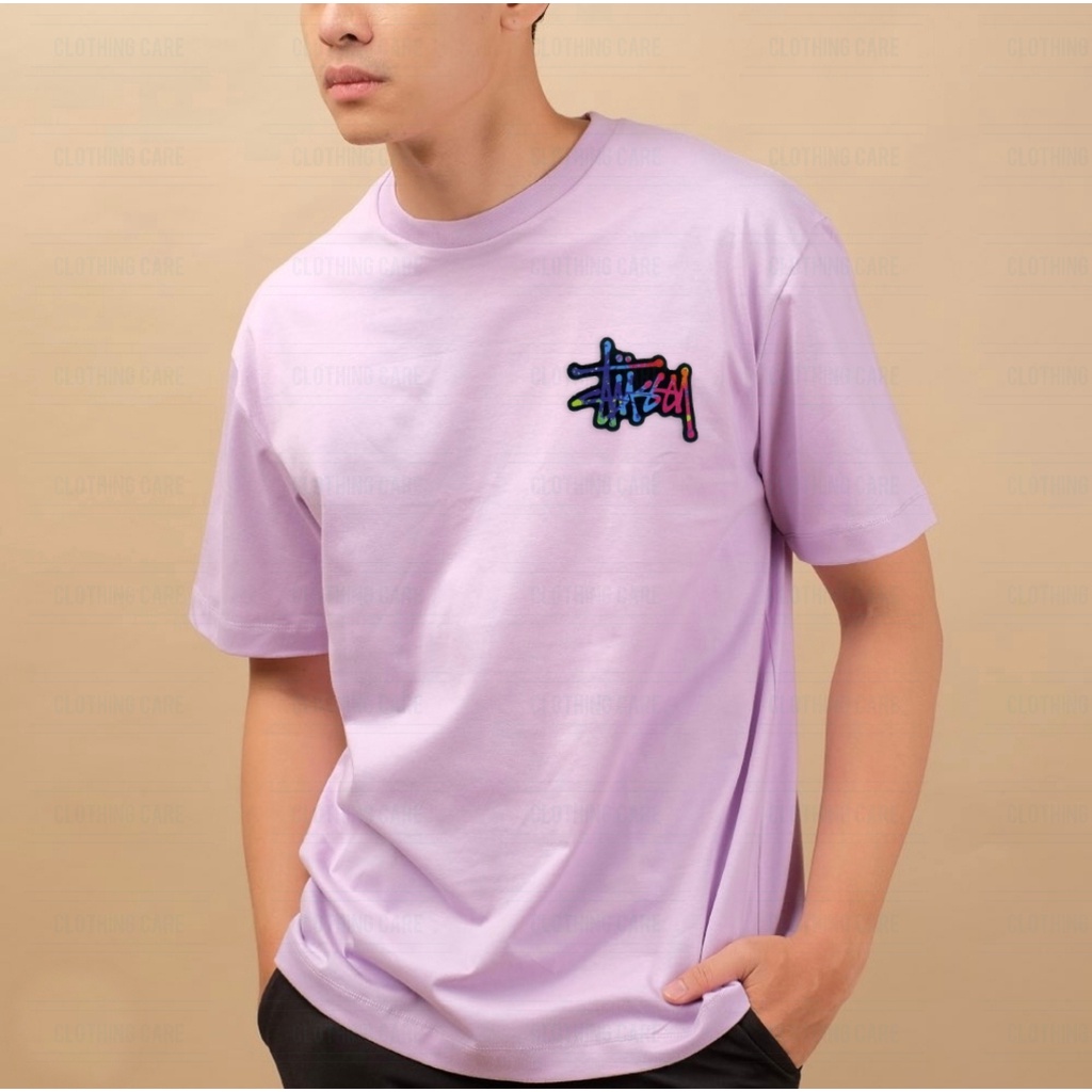 COD Kaos Atasan Dewasa Stussy Kaos Stussy Kaos Unisex Kaos Pria Stussy Logo Kaos Cowok Stussy Kaos O