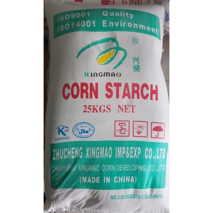 

cs01477 Maizena / Corn Starch / Tepung Pati Jagung Ex Xingmao China 1 Kg Da01D100
