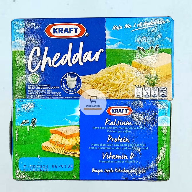 Kraft Cheddar Keju Chedar 150gram