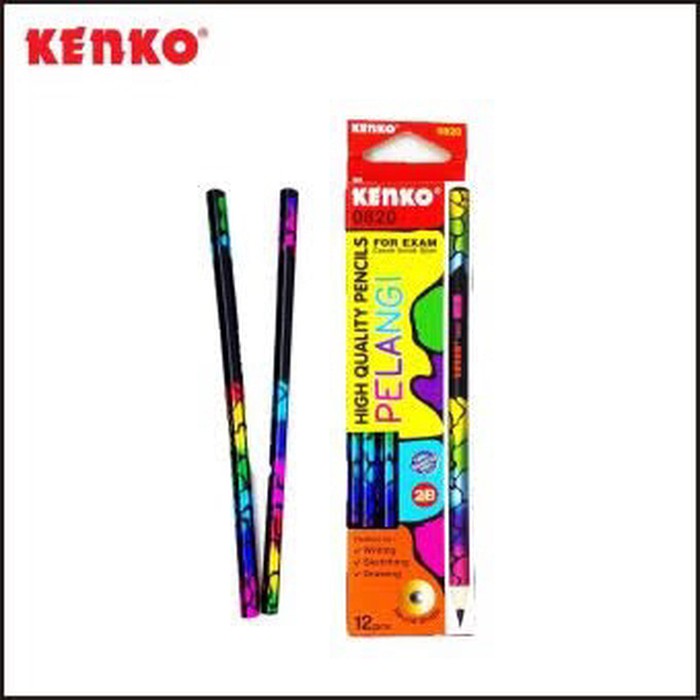 

Keren!! Pensil Serut KENKO Rainbow/Pelangi ORI