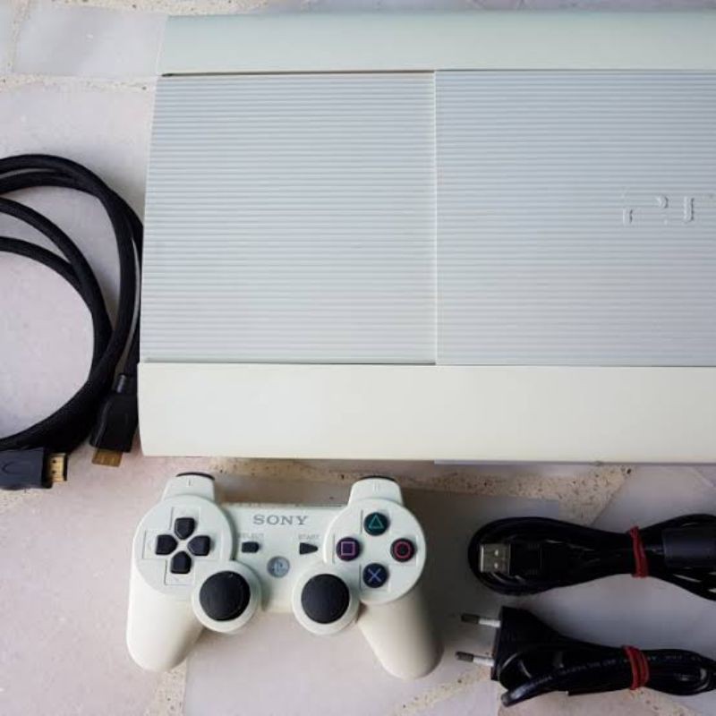 ps3 super slim 500 GB fullgame second berkualitas