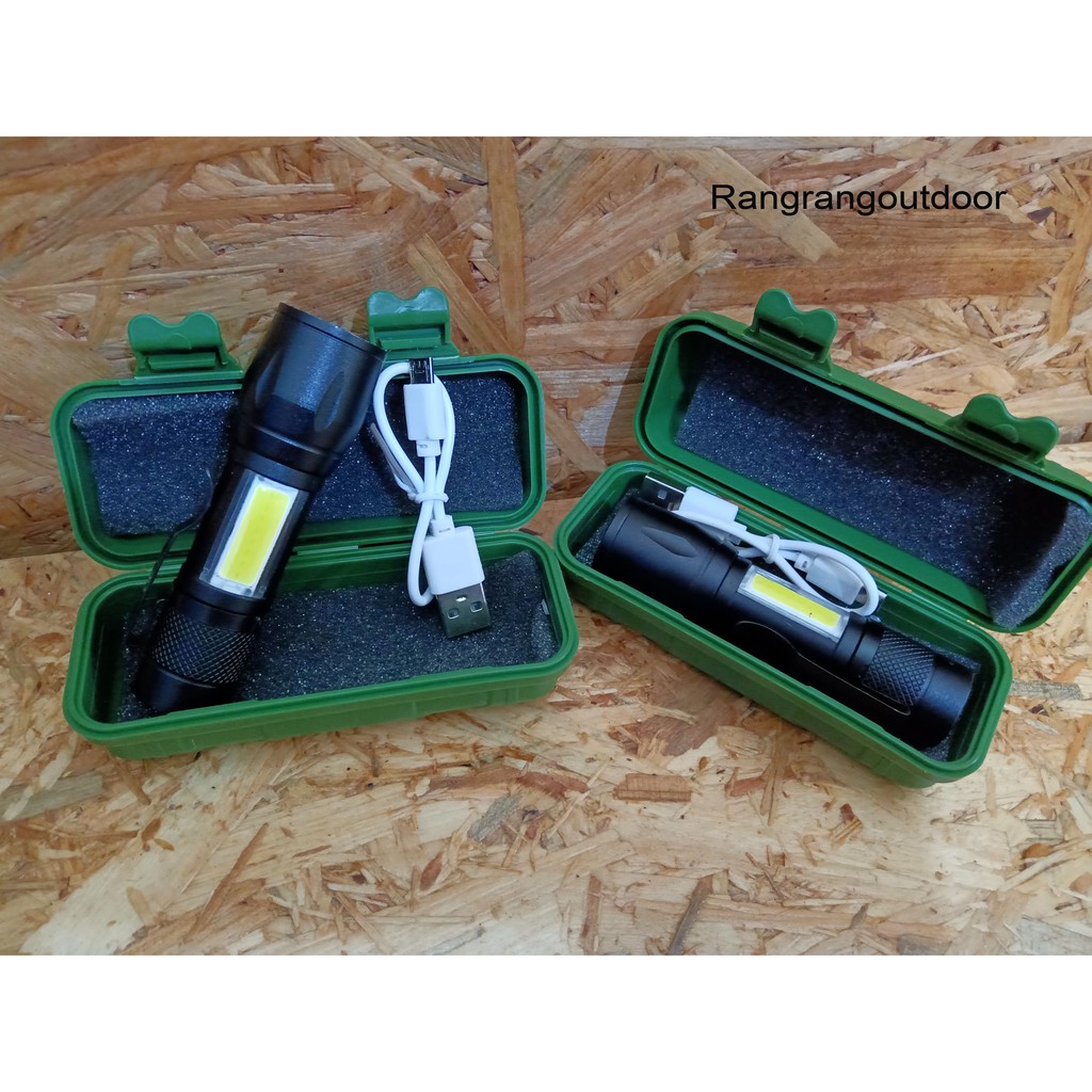 Senter Mini USB LED - Senter Kebon - Senter Swat Mini
