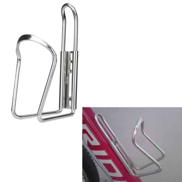 Water Bottle Cage Holder Tempat Botol Minum Sepeda Aluminium