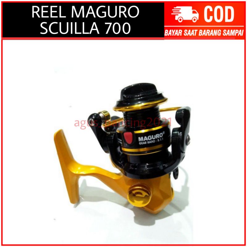 reel mini pancing maguro scuilla 800
