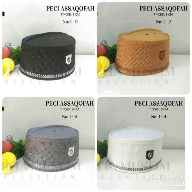 Peci Assagofah Peci Guz Azmi Berkualitas
