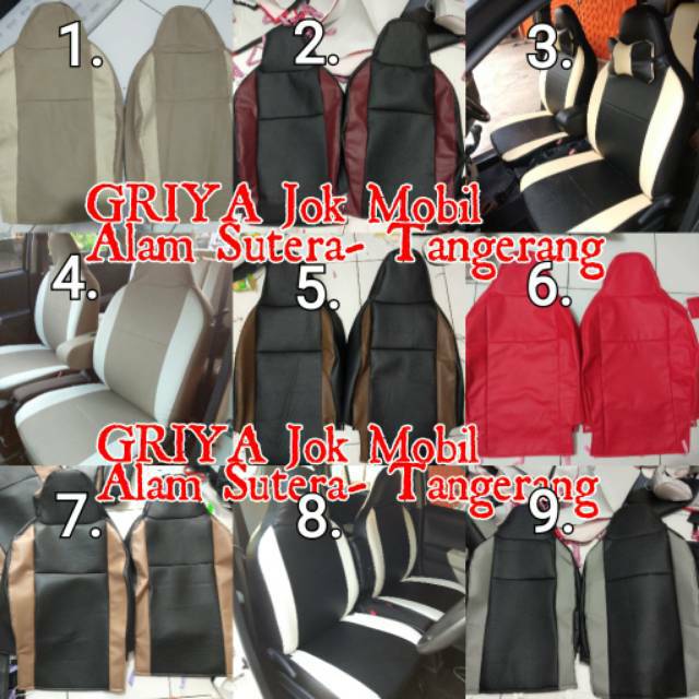 Sarung Jok Agya Sarung Jok Ayla Fullset Ready