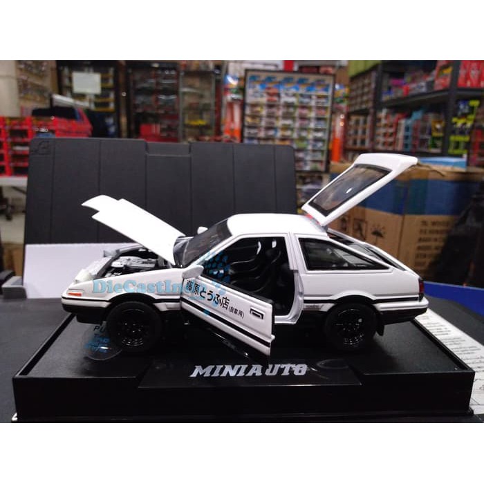 MiniAuto Toyota Truneo AE86 Skala 128  Putih