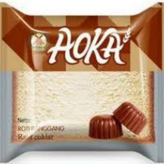 Roti Panggang Aoka empuk dan enak-Coklat