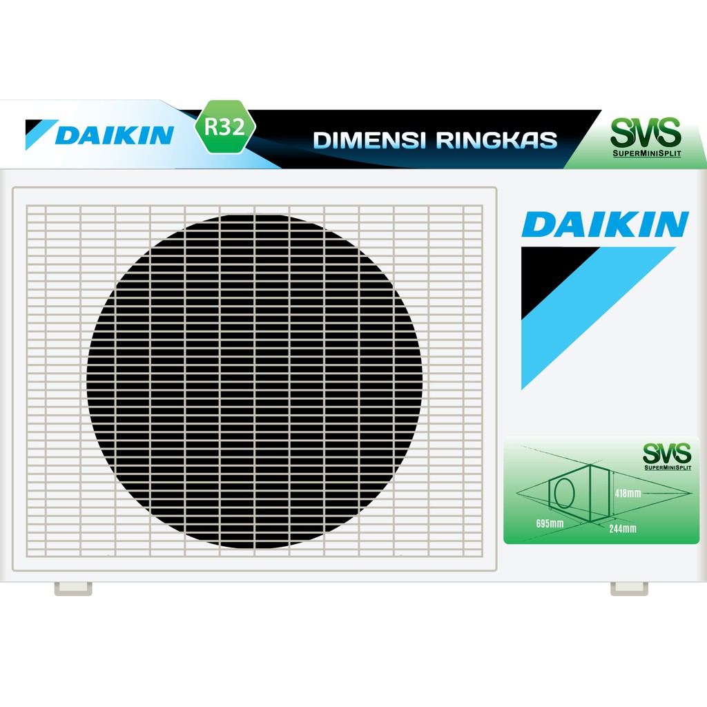 AC DAIKIN STANDART 1/2PK FTC15