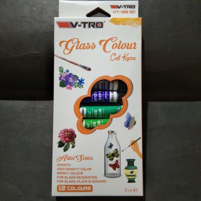 

CAT KACA | CAT TANAH LIAT | GLASS COLOUR | CAT KERAMIK | CAT UNTUK KANVAS