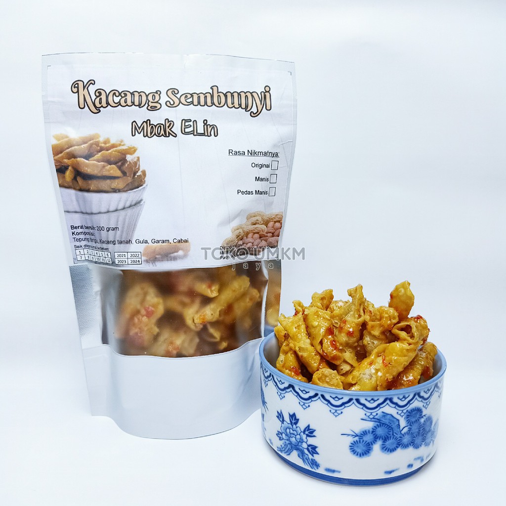 

Toko UMKM Kacang sembunyi enak mbak Elin 200g