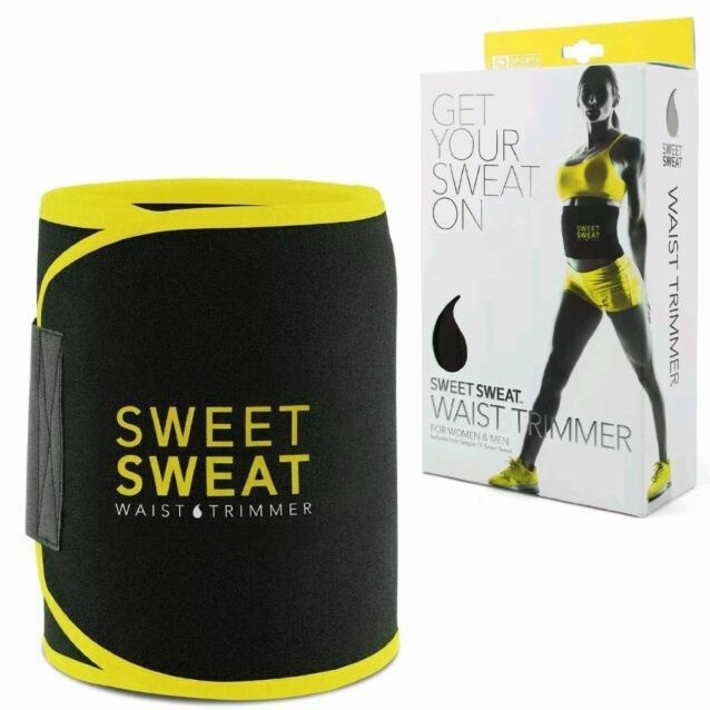 korset sweet sweat waist trimmer belt sabuk pria wanita original