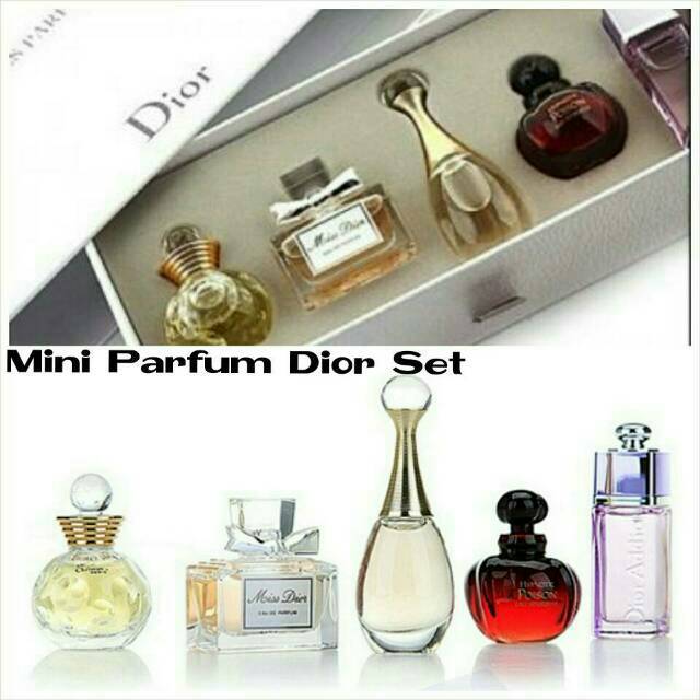 Parfum Dior Set Isi 5