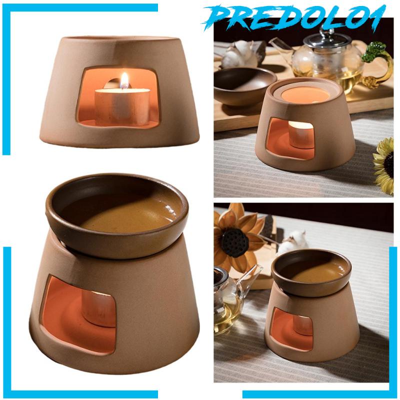 [PREDOLO1] Teapot Warmer with Candle Tea Heater for Milk Home