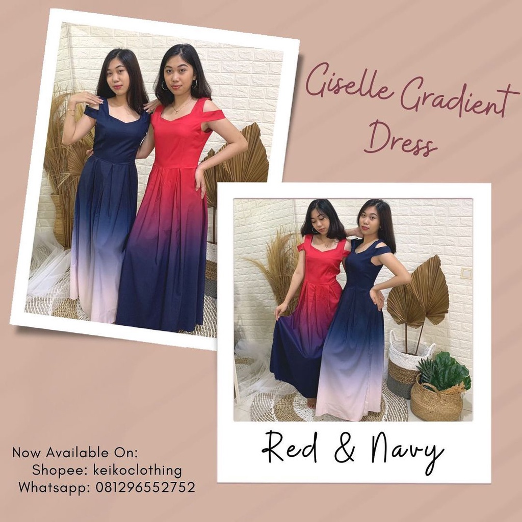 Giselle Gradient Dress