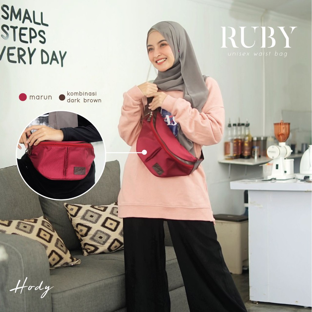 RUBY WAIST BAG || Tas Original by Hody