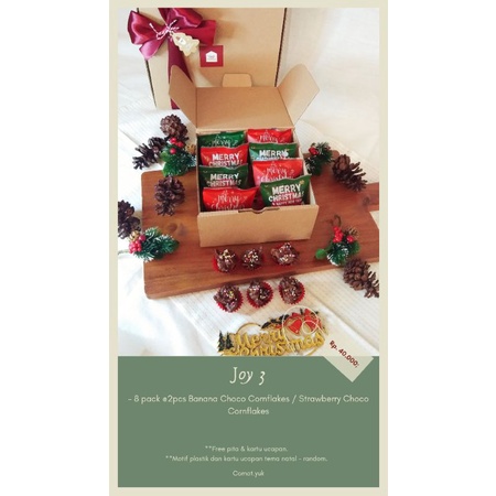 

Christmas Hampers "JOY 3" - Comot.yuk - Choco Cornflakes