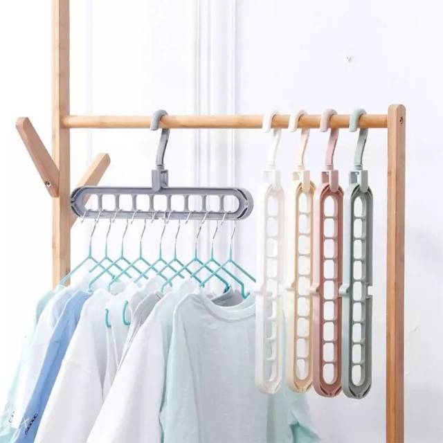 Magic hanger / multifungsional foldable hanger