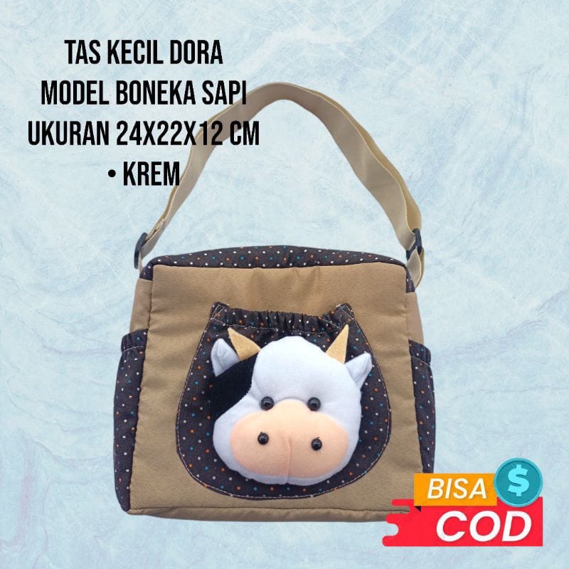 tas slempang kecil model saku dora perlengkapan bayi