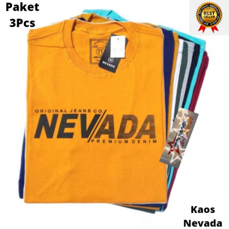 KAOS PRIA DISTRO 3pcs 100rb MOTIF RANDOM ACAK / Kaos Oblong Pria Nevada Full Tag / kaos Nevada premium/ kaos pria wanita MOTIF Random acak / KAOS PRIA DISTRO / KAOS NEVADA ORIGINAL