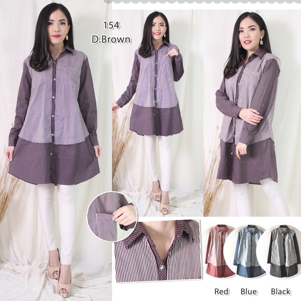 Atasan Wanita Model Tunik