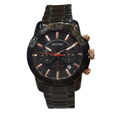 JAM TANGAN PRIA RHYTHM 1402 STAINLESS STEEL