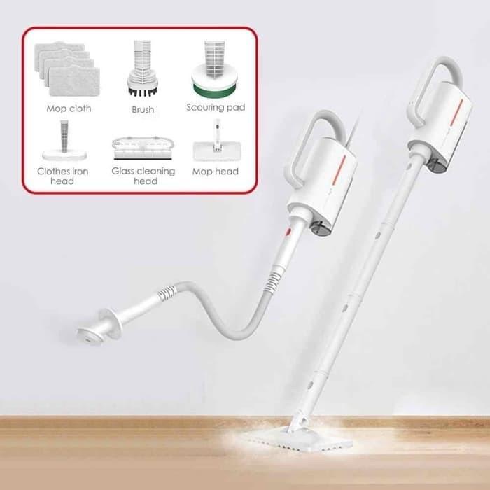 Deerma ZQ610 Electric Steam Cleaners Mop - Multi Function Alat Pel - Garansi Resmi 1 Tahun