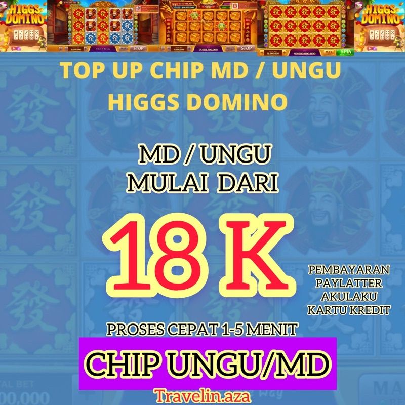 Top up chip md ungu