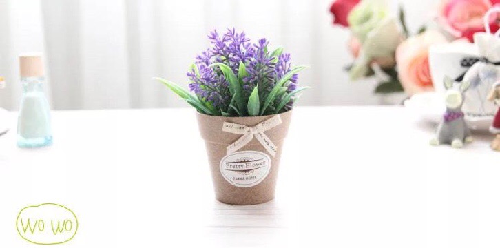 COD P2020 Bunga Plastik/Bunga plastik Mini/(free kotak)-6