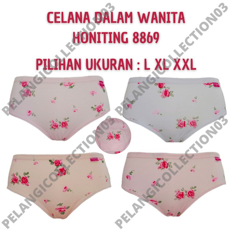 CELANA DALAM WANITA HONITING 8869