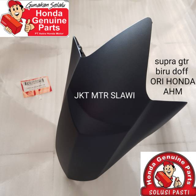 Fender fr spakbor depan supra gtr ready wrn biru dop ori Honda