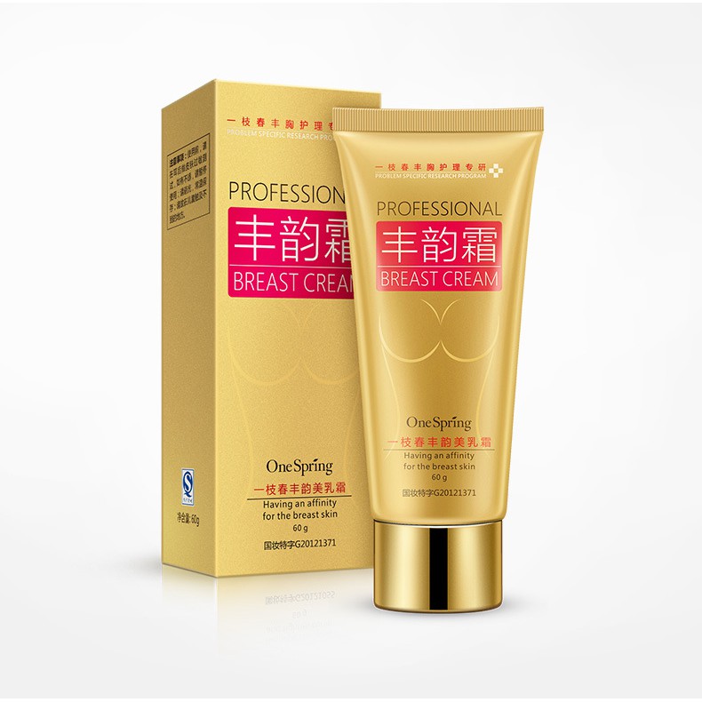 YZC6833 ONE SPRING BEAUTY BREAST CREAM . CREAM PAYUDARA
