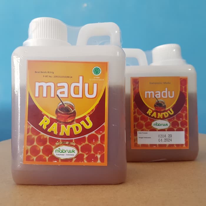 

Madu murni Randu 500gr mabruuk 500 gr mabruk