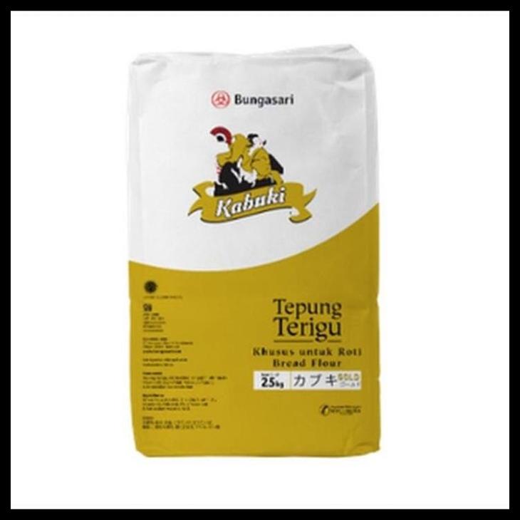 

TERBARUU!! KABUKI GOLD tepung terigu khusus untuk roti 25kg TERBARU
