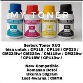1 Set Bubuk Toner cm115fw cp115 cp225fw cm225fw cp116 cp118 225