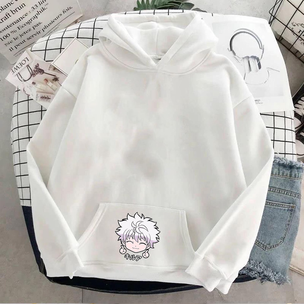 HOODIE ANIME PREMIUM KILLUA ZOLDYCK CHIBI SEMUT TAMPAN