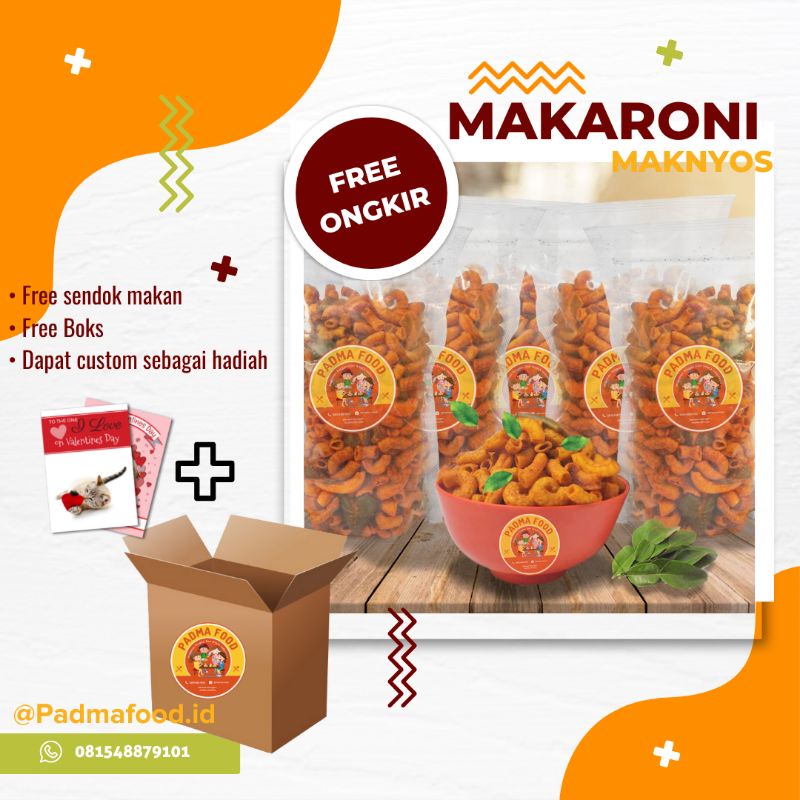 

HAMPERS/HADIAH/MAKARONI/PEDAS GURIH KEJU/ BISA CUSTOM