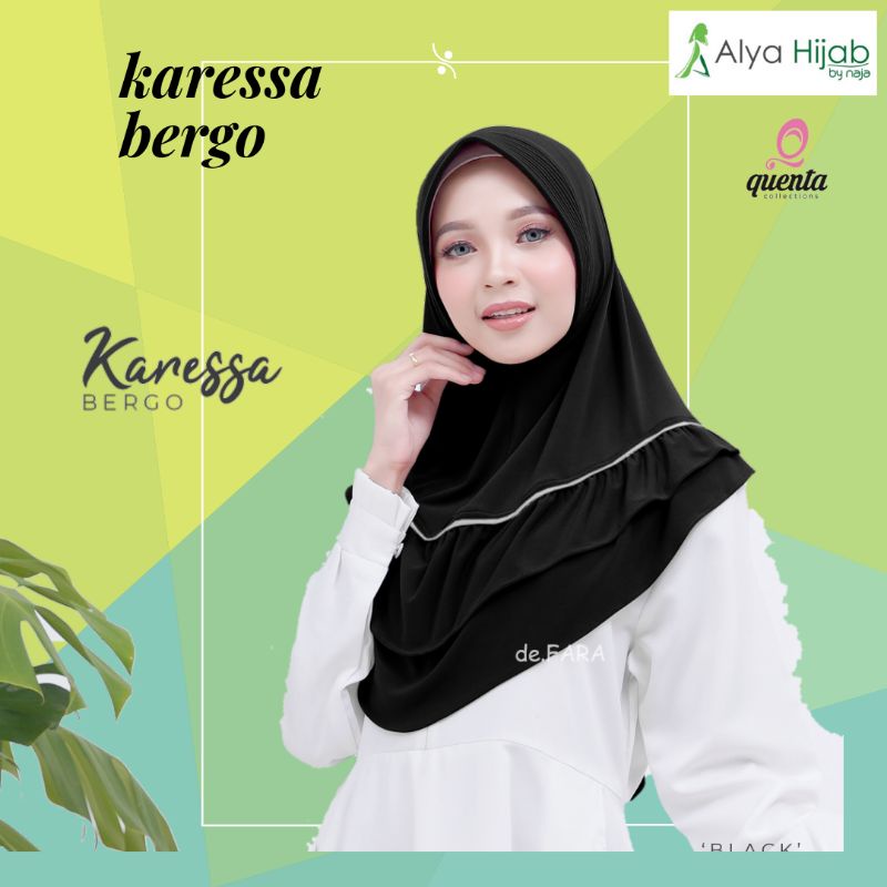 Karessa bergo | defara  hijab | Hijab instan murah | hijab style | hijab kekinian cantik  premium