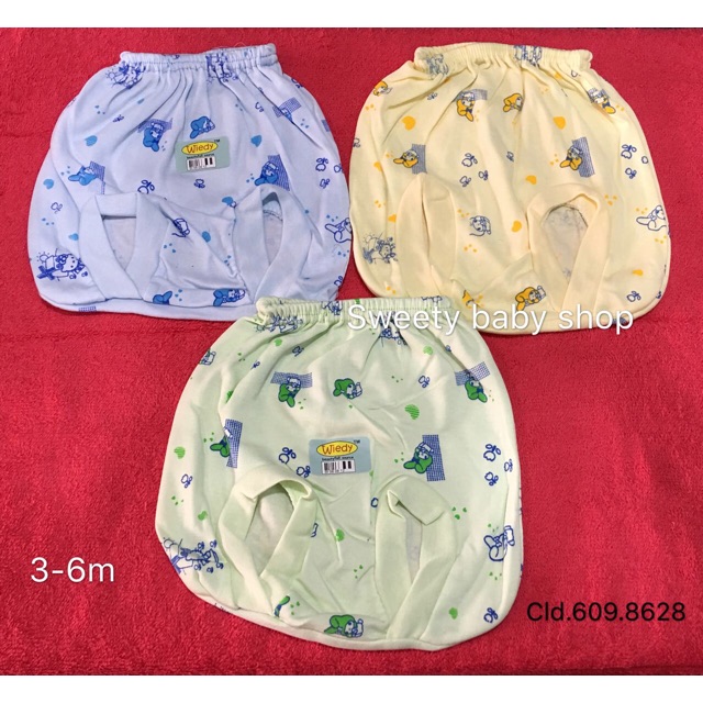 6 PCS ! Celana Pendek Bayi Katun 3-6 bln / Celana Kodok Bayi / Celana Kacamata Bayi