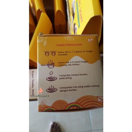 12+ SUNKRIPS BUMBU BUNDA ORGANIC RAINBOW NOODLE MPASI MIE