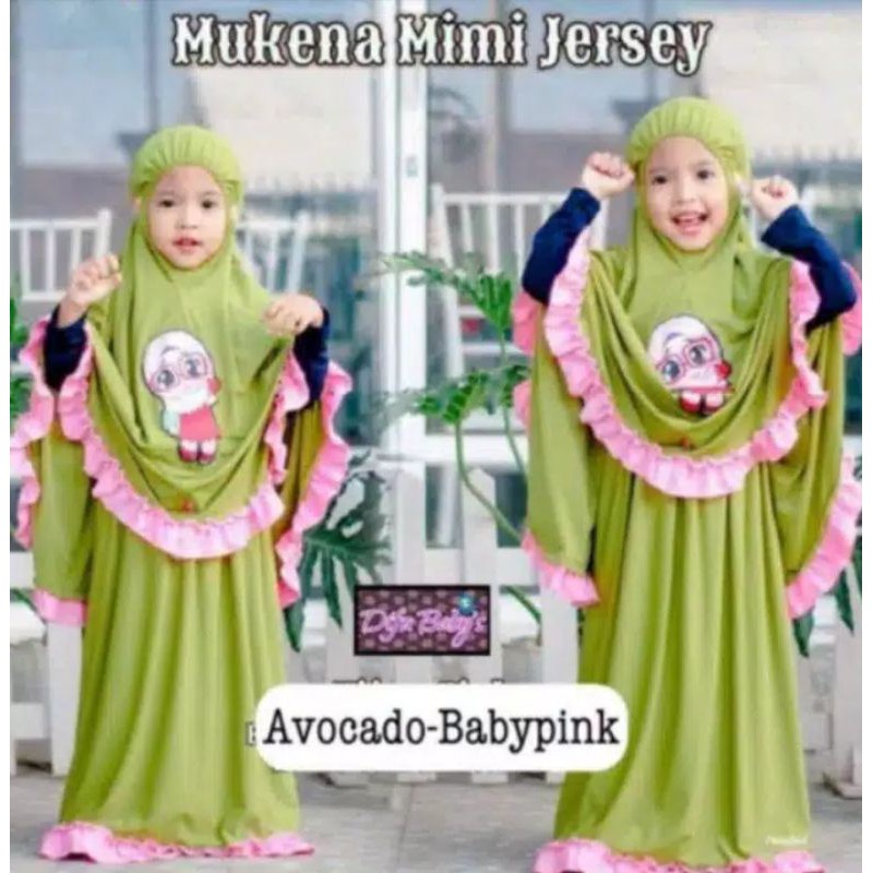 MUKENA ANAK PAUD LED/hijab anak perempuan