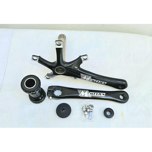 Meijun Crank Arm Hollowtech 2 BCD 130MM - Crank Arm HT2 Sepeda Lipat  - Arm Crank Hollowtech 2 -