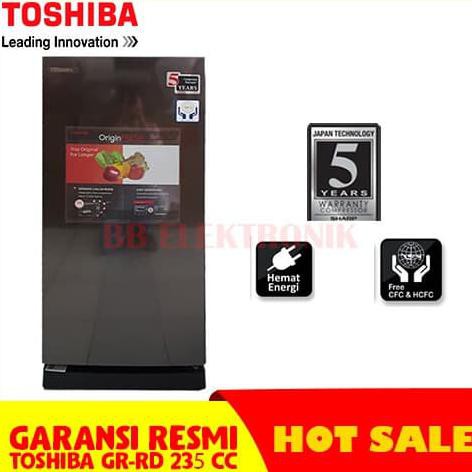 Toshiba Gr-Rd 235Cc Dmf Kulkas 1 Pintu Pasapunggasan.Store