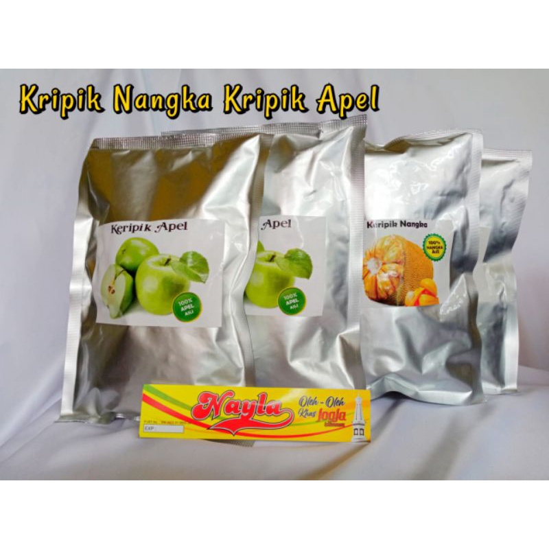 

KERIPIK NANGKA dan APEL