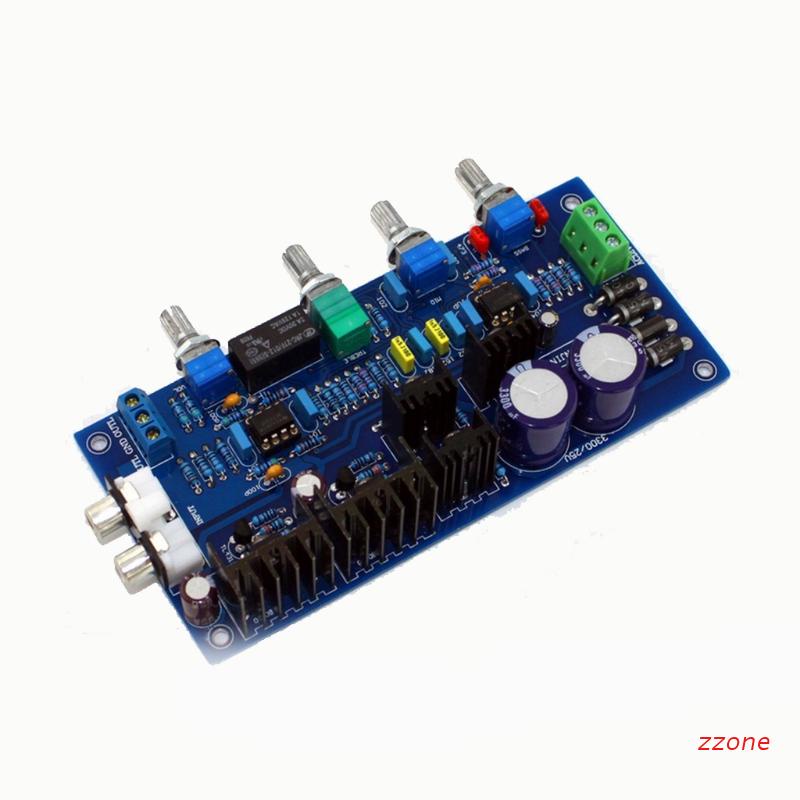 zzz Amplifier Board HIFI Preamp NE5532 Pre-amplifier Tone Control Board AC12V or 15V