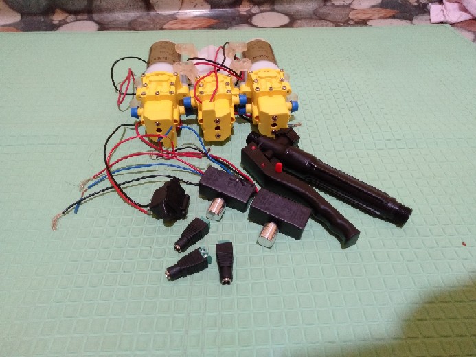 Dc Charger Rumah Colokan Cas Adaptor Sprayer Pompa Semprot Hama Cba  Dc 12 V