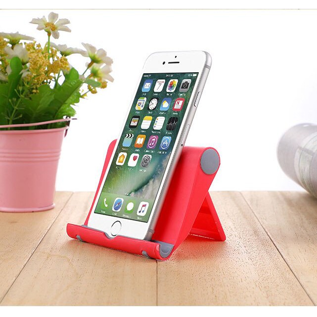 Silver Tech Holder Meja Universal Untuk Handphone dan Tablet / Ipad