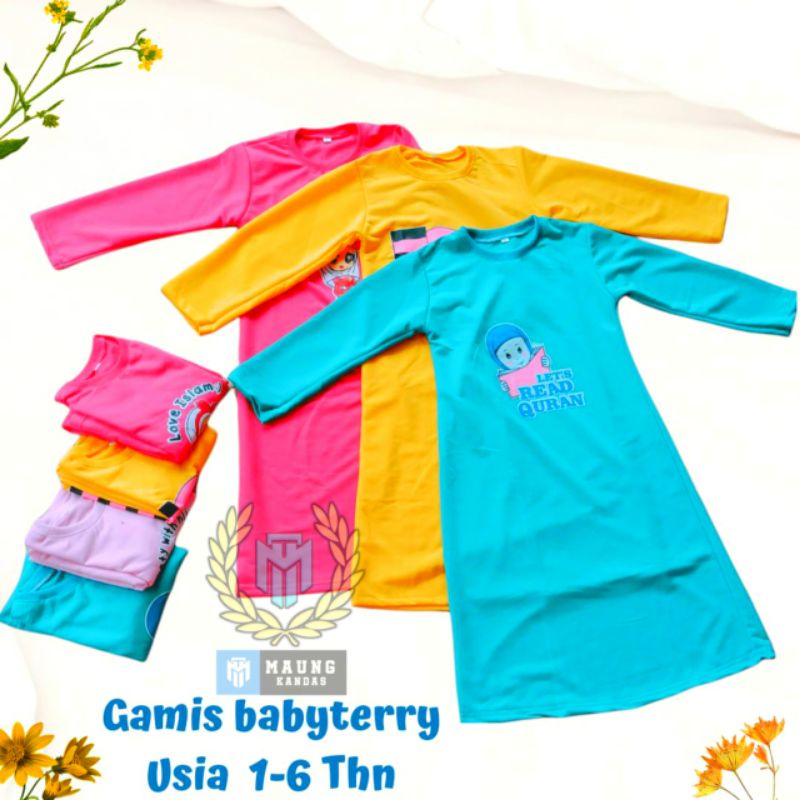 GAMIS ANAK 2-6 TAHUN BAJU MUSLIM