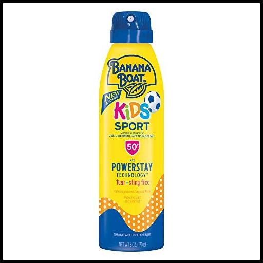 Banana Boat Kids Sport Tear-Free Sunscreen Spray, Kids Sport - Spf 50
