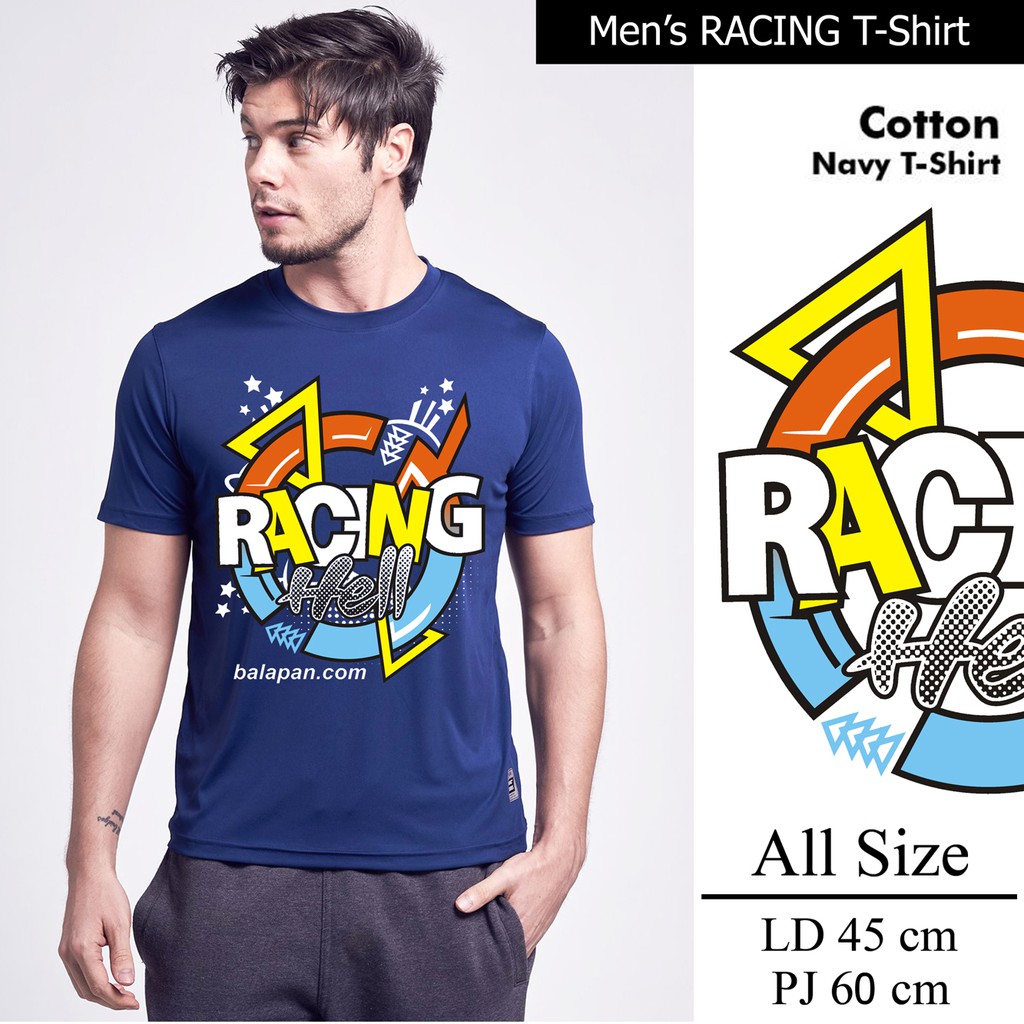 Bess - Kaos Distro Pria Murah / Kaos Pria RACING HELL 03